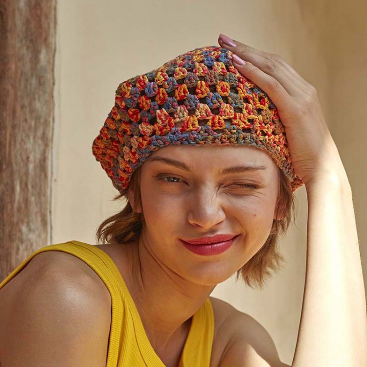 Kit de crochet - Béret Flow with it - Artsy