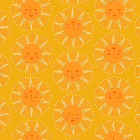 Tissu Ruby Star Society - Rise and shine - Sundream buttercup