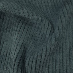 Tissu velours côtelé - Popea bleu