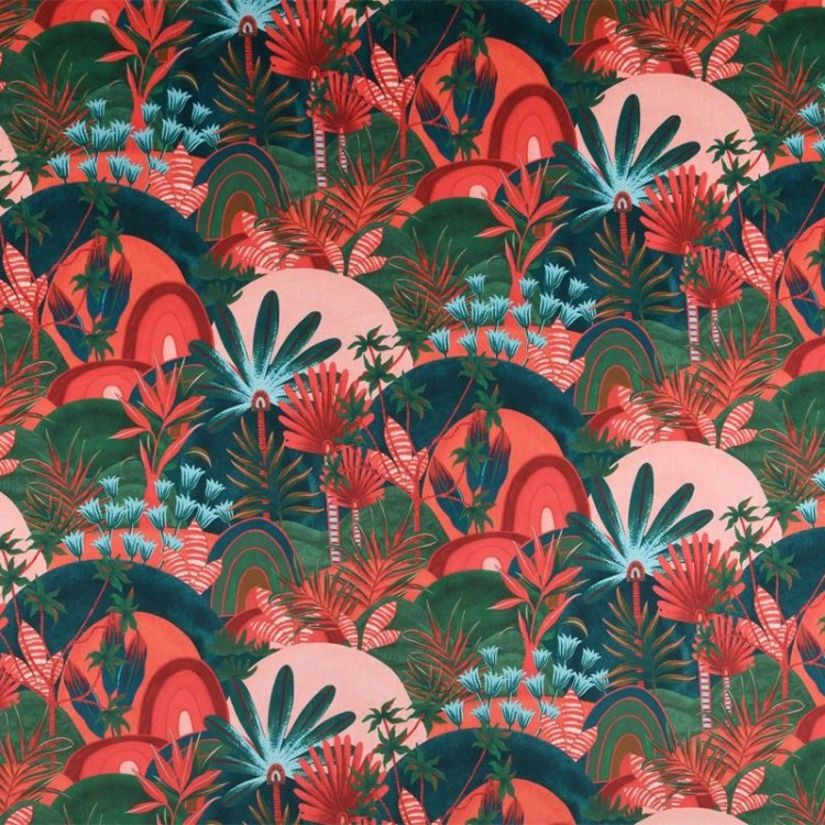 Tissu Velours Gris à Reflets Rose - Largeur 1,45 M, Rouleau De 40 M, Qualité Ameublement