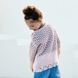 Kit de tricot - Gilet pour enfant - Dama