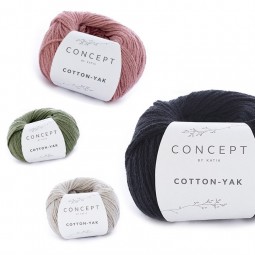 Kit de crochet - Pull ajouré enfant - Cotton cashmere