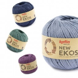 Kit de crochet - Coussin à rayures - New Ekos