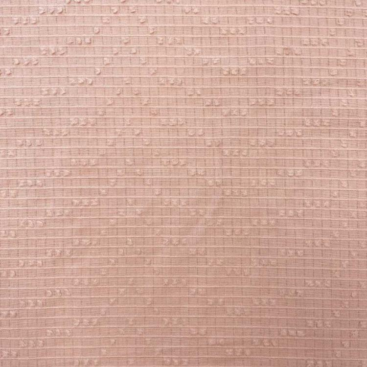 Tissu coton - Dobby rose tendre