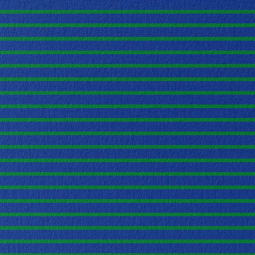 Tissu jersey - Rayure cobalt et vert