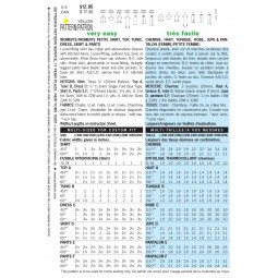 Patron Butterick 3039 - Ensemble pour Femme