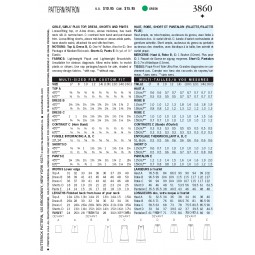 Patron Butterick 3860 - ensemble pour enfant