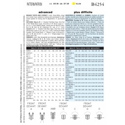 Patron Butterick 4176 - Corset