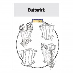 Patron Butterick 4176 - Corset