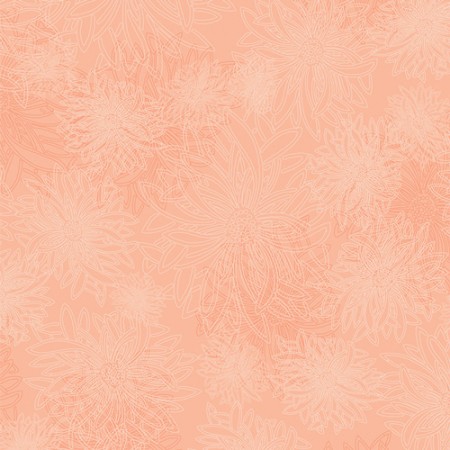 Gallery Fabrics - Floral elements - Sweet peach