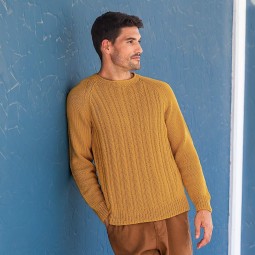 Kit de tricot - Pull texturé - Alabama