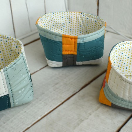 Kit de couture : Trio de paniers Kit de couture : Trio de paniers