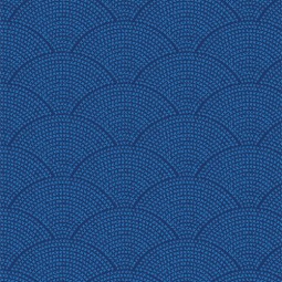 Art Gallery Fabrics -  InkPerfect Indigo Edition - Shaken dots