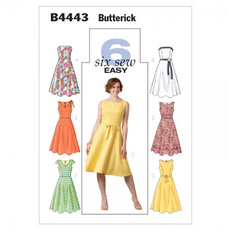 Patron Butterick 4443 - Robe