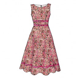 Patron Butterick 4443 - Robe