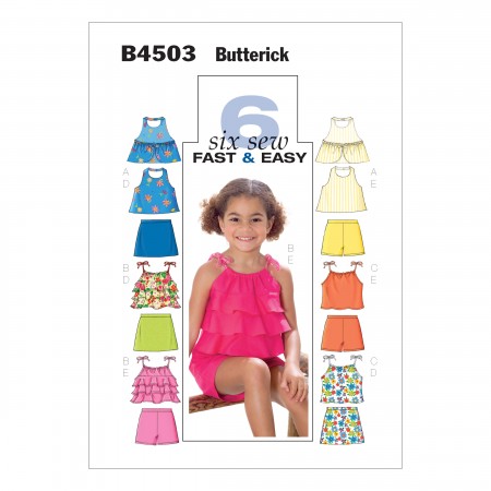 Patron Butterick 4503 - ensemble pour enfant