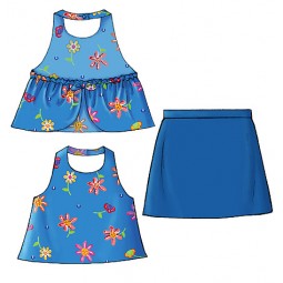 Patron Butterick 4503 - ensemble pour enfant