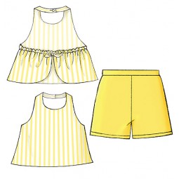 Patron Butterick 4503 - ensemble pour enfant