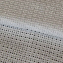 Toile à broder Herta 6 pts/cm - Blanc