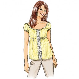 Patron Butterick 4685 - Blouse