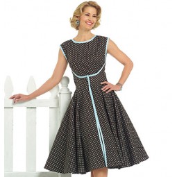 Patron Butterick 4790 - Robe portefeuille rétro