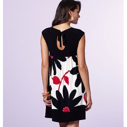 Patron Butterick 5456 - Robe dos ouvert