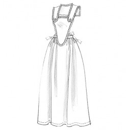 Patron Butterick 5509 - Tablier historique femme