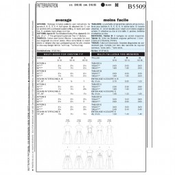 Patron Butterick 5509 - Tablier historique femme