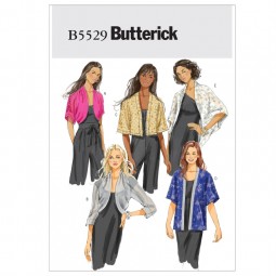 Patron Butterick 5529 - Veste kimono