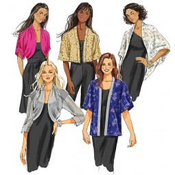 Patron Butterick 5529 - Veste kimono