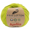 Fair cotton de Katia : Couleur - 53 Pistache