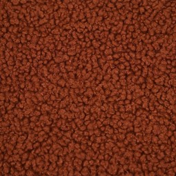 Tissu d'ameublement - Bouclette Paddington terracotta