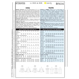 Patron Butterick 5616 - Veste mi-saison