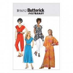 Patron Butterick 5652 - Robe portefeuille
