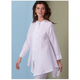 Patron Butterick 6995 - Chemise ou tunique asymétrique