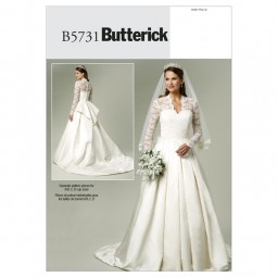 Patron Butterick 5731 - Robe de mariée