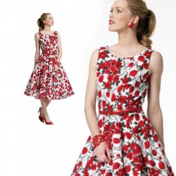 Patron Butterick 5748 - Robe rétro