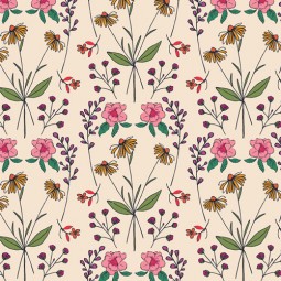 Art Gallery Fabrics - Abode - Symmflorescent
