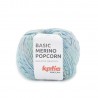 Basic merino popcorn de Katia : couleurs - 205 - Bleu arc-en-ciel