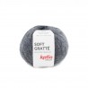 Soft gratté de Katia : couleurs - 77 - Gris moyen