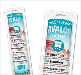Avalon et avalon ultra film hydrosoluble